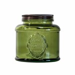 ECO Jar with lid VINTAGE 0.8L, olive green (package includes 1 pc)|Ego Dekor