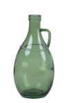 Recycled glass vase with handle, 26 cm, green (package includes 1 piece)|Vidrios San Miguel|Recycled Glass