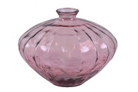 Wazon ze szkła z recyklingu „ETNICO”, ??28 cm, różowy (opakowanie zawiera 1 szt.)|Vidrios San Miguel|Szkło z recyklingu
