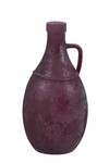 Váza z recyklovaného skla s uchem, 26 cm, vínová (balení obsahuje 1ks)|Vidrios San Miguel|Recycled Glass