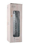 Butelka szklana z recyklingu z zakrętką, pudełko, „MEDITERRANEO”, 1 L (opakowanie zawiera 1 pudełko)|Vidrios San Miguel|Szkło z recyklingu