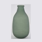 Wazon MONTANA, 40cm|3,35L, zielony mat|Vidrios San Miguel|Szkło z recyklingu
