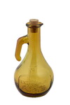 Szklana butelka na olej z recyklingu „OLIVE” 0,5L, żółta (opakowanie zawiera 1 szt.)|Vidrios San Miguel|Szkło z recyklingu