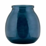 MONTANA vase, 28cm|4.35L, dark blue (package includes 1 pc)|Vidrios San Miguel|Recycled Glass