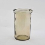Váza SIMPLICITY, rovná, 28cm, lahvově hnědá|kouřová|Vidrios San Miguel|Recycled Glass