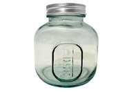 Słoik szklany z pokrywką z recyklingu 0,35 kg (opakowanie zawiera 6 szt.)|Vidrios San Miguel|Szkło z recyklingu