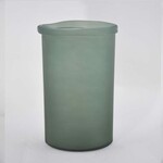 Vase SIMPLICITY, straight, 36cm, green matte (package includes 1 pc)|Vidrios San Miguel|Recycled Glass