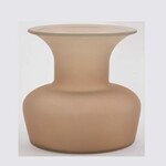 CHICAGO vase, 20cm, brown matte|Vidrios San Miguel|Recycled Glass