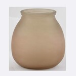 Váza MONTANA, 28cm|4,35L, hnedá matná|Vidrios San Miguel|Recycled Glass