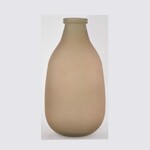 MONTANA vase, 40cm|3.35L, brown matte|Vidrios San Miguel|Recycled Glass