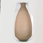 Váza ADOBE, 80cm|25L, hnědá matná|Vidrios San Miguel|Recycled Glass