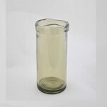 SIMPLICITY vase, straight, 20cm, bottle brown|smoke|Vidrios San Miguel|Recycled Glass