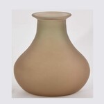 Vase LISBOA, 31cm, brown matte|Vidrios San Miguel|Recycled Glass