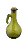 Recycled glass oil bottle 