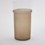Vase SIMPLICITY, straight, 28cm, brown matte|Vidrios San Miguel|Recycled Glass