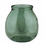 MONTANA vase, 28cm|4.35L, green gray (package includes 1 pc)|Vidrios San Miguel|Recycled Glass