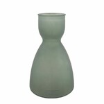 Váza SENNA, 23cm|3,5L, zelená matná (balení obsahuje 1ks)|Vidrios San Miguel|Recycled Glass