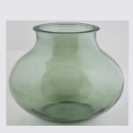 ANCHO vase, wide, 12L, green gray|Vidrios San Miguel|Recycled Glass