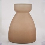 SENNA vase, 43cm|9L, brown matte (package includes 1 pc)|Vidrios San Miguel|Recycled Glass