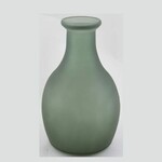 Váza LISBOA, 21cm, zelená matná | Vidrios San Miguel | Recycled Glass