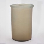 SIMPLICITY vase, straight, 36cm, brown matte|Vidrios San Miguel|Recycled Glass