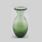 Váza PARADISE, 24,5 cm, zelená krakovaná | Vidrios San Miguel | Recycled Glass