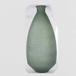 Wazon ADOBE, 80cm|25L, zielony mat|Vidrios San Miguel|Szkło z recyklingu