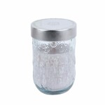 VIDRIOS SAN MIGUEL (DOPRODEJ POSLEDNÍCH KOUSKŮ) !RECYCLED GLASS! Svíčka ve sklenici Flora Santalové dřevo (balení obsahuje 1ks)