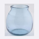 Váza MONTANA, 28 cm | 4,35 L, sv. modrá - kropenatá|Vidrios San Miguel|Recycled Glass