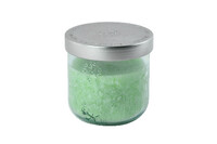 Scented candle in a recycled glass jar with a mint dandelion (package includes 1)|Vidrios San Miguel|Recycled Glass