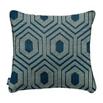 Decorative pillow with zipper BOSTON 45x45cm, blue|Madison