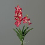 Květina umělá Orchidej Vanda, 63cm, textil, růžová, (balení obsahuje 1ks)|DPI|Ego Dekor