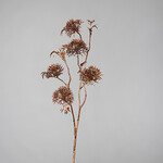Květina umělá, 66cm, plast, růžová/hnědá, (balení obsahuje 1ks)|DPI|Ego Dekor