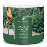 Candle 0.41 KG CHILLY RAIN SHOWERS, aromatic in a jar, 3 wicks|Goose Creek