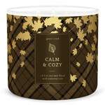 Candle 0.41 KG CALM & COZY, aromatic in a jar, 3 wicks|Goose Creek