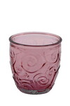 ECO Poháre z recyklovaného skla na víno Triana, ružová (balenie obsahuje 6ks)|Ego Dekor
