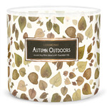 Candle 0.41 KG AUTUMN OUTDOORS, aromatic in a jar, 3 wicks|Goose Creek