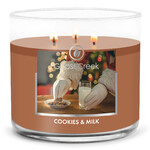 Candle 0.41 KG COOKIES AND MILK, aromatic in a jar, 3 wicks|Goose Creek
