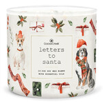 Candle 0.41 KG LETTERS TO SANTA, aromatic in a jar, 3 wicks|Goose Creek