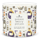 Candle HELLOWEEN 0.41 KG POISON BERRY POTION, aromatic in a jar, 3 wicks|Goose Creek