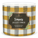 Candle 0.41 KG S'MORES SKILLET COOKIE, aromatic in a jar, 3 wicks|Goose Creek