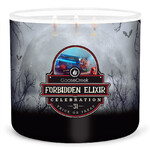 Candle HELLOWEEN 0.41 KG FORBIDDEN ELIXIR, aromatic in a jar, 3 wicks|Goose Creek