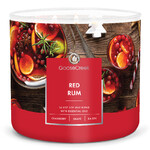 Candle 0.41 KG RED RUM, aromatic in a jar, 3 wicks|Goose Creek