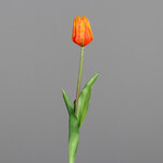 Květina Tulipán, oranžová, 48cm|Ego Dekor