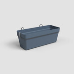 Truhlík CAPRI, závěsný, se zásob. na vodu, 50cm, plast, modrá|SLATE BLUE|Artevasi