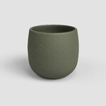 Doniczka AURA, 16 cm, ceramiczna, zielona|OLIVE GREEN|Artevasi