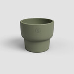 Doniczka ECHO, 24 cm, ceramiczna, zielona|OLIVE GREEN|Artevasi
