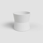 Doniczka DIANA, 14 cm, ceramika, biała|BIAŁY|Artevasi
