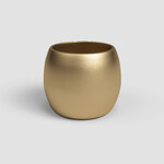 Květináč HERA, 22cm, keramika, zlatá|GOLD|Artevasi