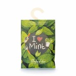Perfume bag LARGE, paper, 12 x 17 x 0.3 cm, I Love Mint|Boles d'olor